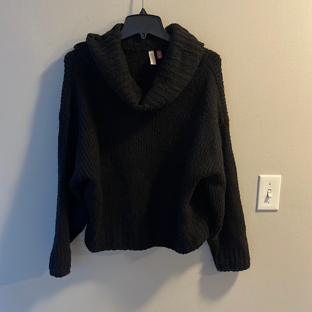 Anthropologie black turtleneck